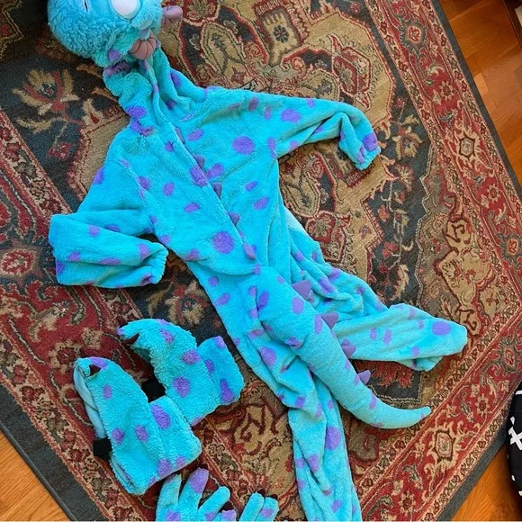 Disney Store Monster’s Inc Sulley Costume Pixar Monster University 7-8 - Picture 7 of 16